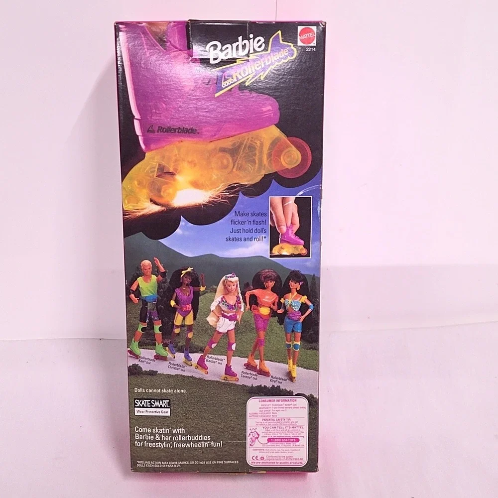 Mattel rollerblade barbie